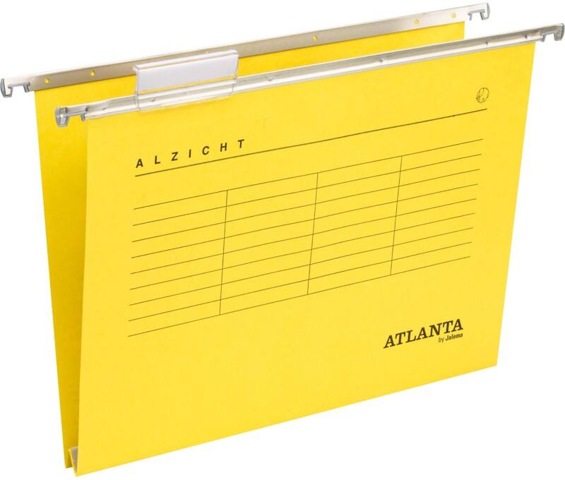 Dossier suspendu Djois Alzicht A4 30 mm 225 g/m² Jaune Certifié FSC® 25 Unités