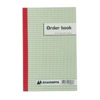 Exacompta Bestelboek Wit Gelinieerd Niet geperforeerd Speciaal 13,5 x 1 x 21 cm 80 g/m² 25 Vellen