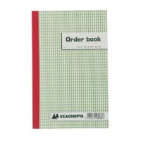 Exacompta Orderboek Wit Gelinieerd Niet geperforeerd Speciaal 13,5 x 1 x 21 cm 80 g/m² 25 Vellen