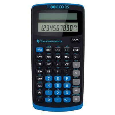 Voorbeeld Indica Regeren Texas Instruments Wetenschappelijke rekenmachine TI-30 ECO RS Zwart |  Viking Direct BE