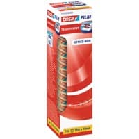 tesa Plakband tesafilm Office-Box Transparant 15 mm (B) x 10 m (L) PP (Polypropeen)  10 Rollen