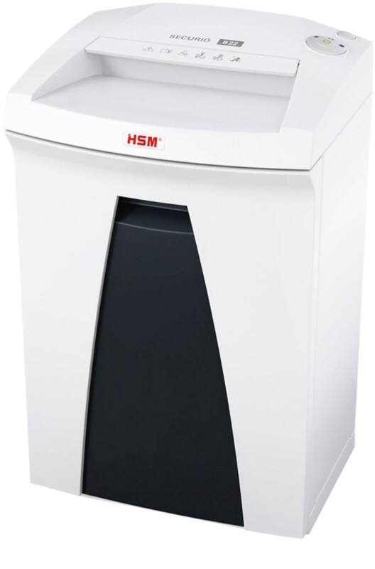 Destructeur de documents HSM SECURIO 4 Feuilles Coupe croisée Niveau de sécurité P-6, F-3 33 L B22