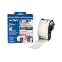 Brother QL Etiketteertape DK-11208 Zelfklevend Wit 38 x 900 mm 400 Etiketten