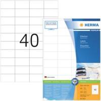 Étiquettes universelles HERMA Blanc 52,5 x 29,7 mm 200 Feuilles 4610