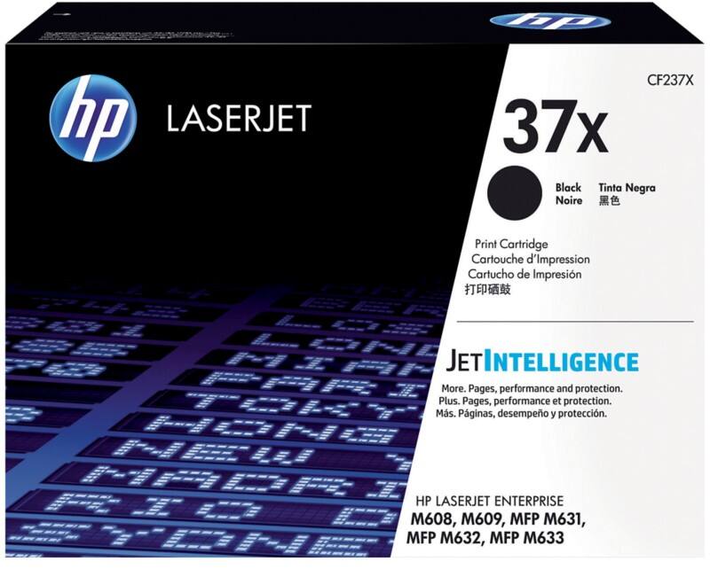 Toner HP 37X D'origine CF237X Noir