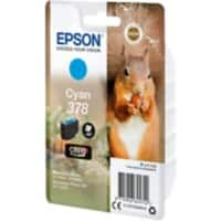 Cartouche jet d'encre Epson 378 D'origine C13T37824010 Cyan