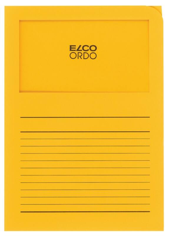 Elco Ordo Classico Dossier A4 Doré, jaune Papier 120 g/m² 100 Unités