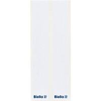 Biella Ordnerrugetiketten Wit 2,4 x 14,3 cm 5 Vellen met 2 Etiketten