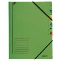 Leitz Sorteermap 3907 A4 Groen Karton 24,5 x 0,8 x 32 cm