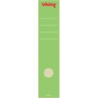 Viking Ordnerrugetiketten 75 mm lang Groen 10 Stuks