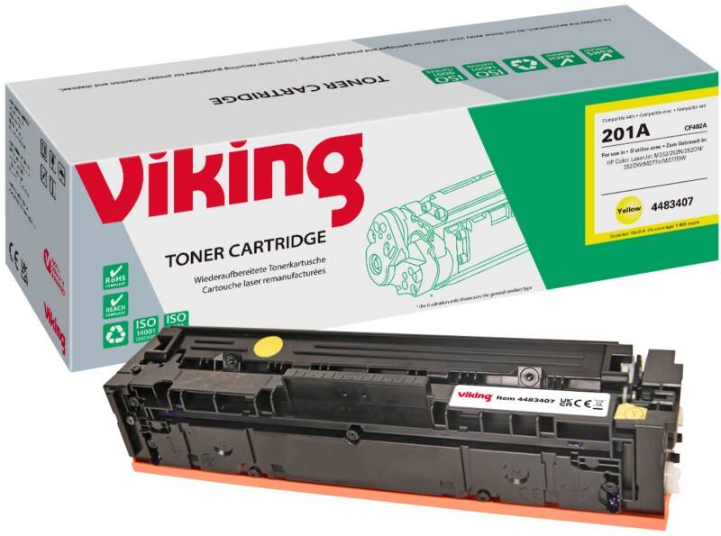 Toner Viking 201A Compatible HP CF402A Noir