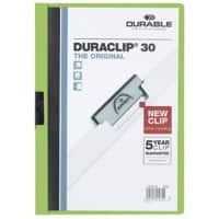 DURABLE Duraclip Klemmap 30 Vellen A4 Groen