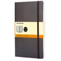 Cahier MOLESKINE 13 x 21 cm Ligné Couverture souple collé Noir Non perforé 192 pages