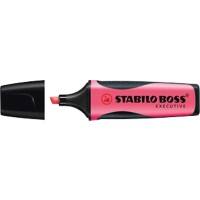 Surligneur STABILO Boss Executive Rose Pointe large Biseautée 2 - 5 mm Non rechargeable