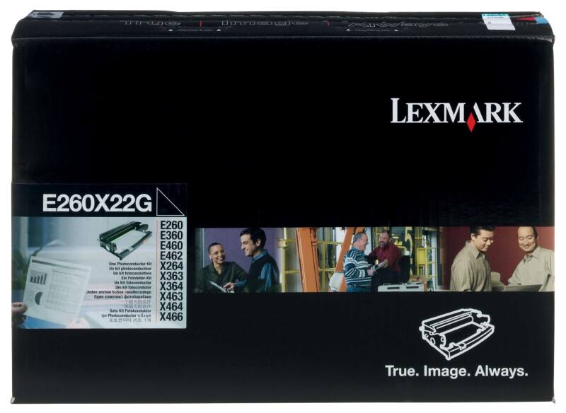 Lexmark Origineel Fotoconductor E260X22G Zwart