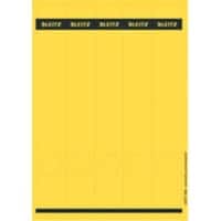 Étiquettes adhésive de dos imprimables PC Leitz 1688 longue pour classeurs à levier Leitz 1050 jaune 39 x 285 mm 125 unités