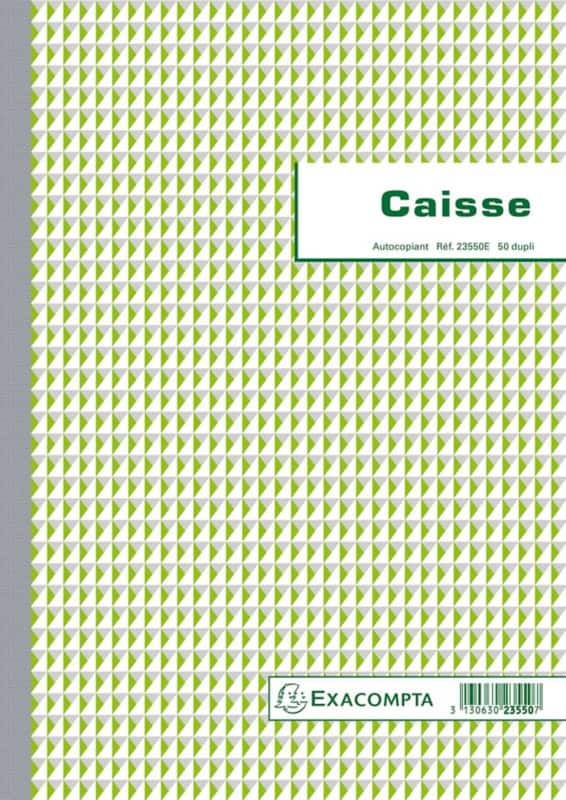 Manifold Exacompta Blanc, vert A4 297 x 210 mm 57 g/m² 25 feuilles