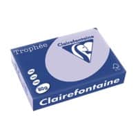 Clairefontaine Trophée A4 Gekleurd papier Pastel paars 80 g/m² Mat 500 Vellen