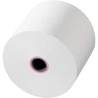 Bobines thermiques Niceday Thermal 48 g/m² 57 mm x 70 m x 12 mm (noyau Ø) Blanc 5 Rouleaux