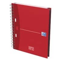 OXFORD Office Essentials A5+ Collegeblok Kleurenassortiment Kartonnen kaftNotablok Geruit 100 Vellen