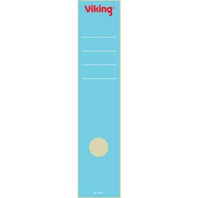 Viking Ordnerrugetiketten lang Blauw 10 Stuks 6 x 28,5 cm