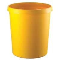 Poubelle helit 18 L Jaune Plastique