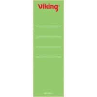 Viking Ordnerrugetiketten kort Groen 10 Stuks 6 x 19,1 cm