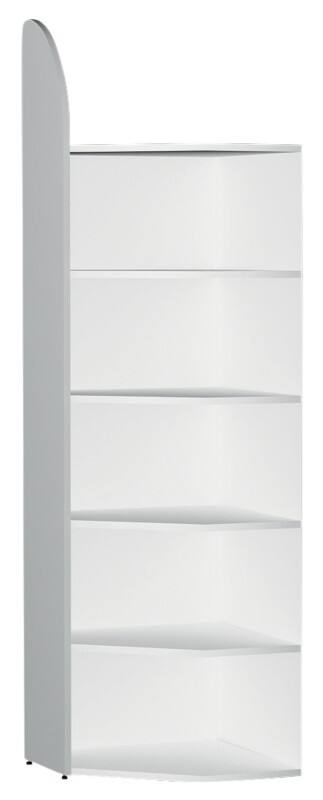 Kerkmann Gemelamineerd spaanplaat Zij- en achterwand 6 Planken 600 x 325 x 2.250 mm