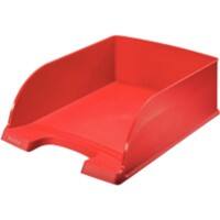 Corbeille à courrier Leitz Plus 5233 Jumbo A4 Rouge 25,5 x 35,7 x 10,3 cm