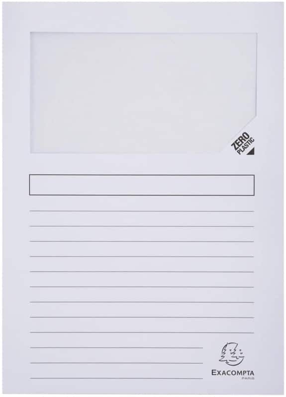Exacompta Forever Dossier A4 Assortiment Carton Recyclé 100% 130 g/m² 10 Unités