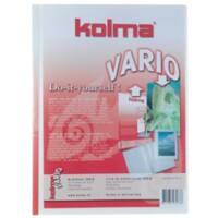 Porte-documents Kolma Vario 374416 A4 Blanc avec 20 pochettes