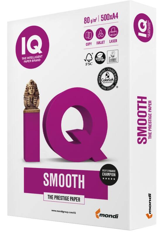 IQ Selection A4 Kopieerpapier 80 g/m² Glad Wit 500 Vellen