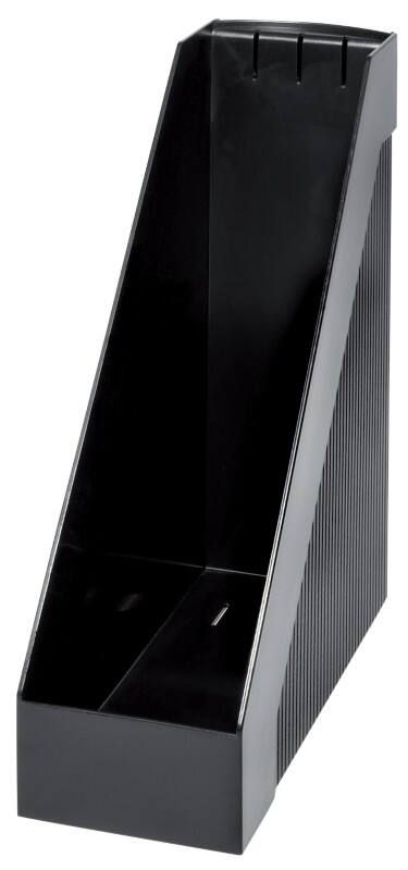 Porte-revues helit The Tower Line Polystyrène Noir A4 10 x 27 x 29 cm