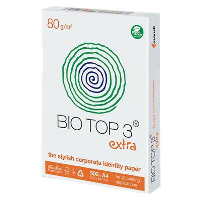 Bio Top 3 A4 Print-/ kopieerpapier 80 g/m² Mat Wit 500 Vellen