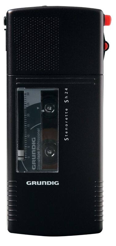 Grundig Analoog Voice Recorder SH 24 Zwart