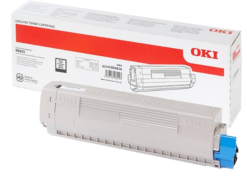 Toner OKI D'origine 45862818 Noir