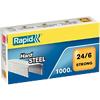 Rapid Rapid 24/6 Nietjes 24855900 Staal Zilver 1000 Nietjes