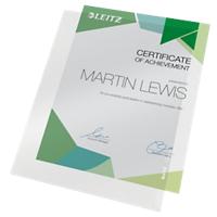 Leitz L-vormige mappen Premium A4 Transparant PVC 150 Micron 22 x 31,5 cm 10 Stuks