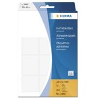 Étiquettes universelles HERMA 2440 32 Feuilles de 12 Étiquettes 32 Feuilles de 12 Étiquettes