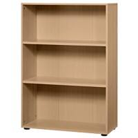 Bibliothèque Hammerbacher Matrix Aggloméré, Résine de mélamine 2 Étagères 800 x 330 x 1144 mm Brun Hêtre