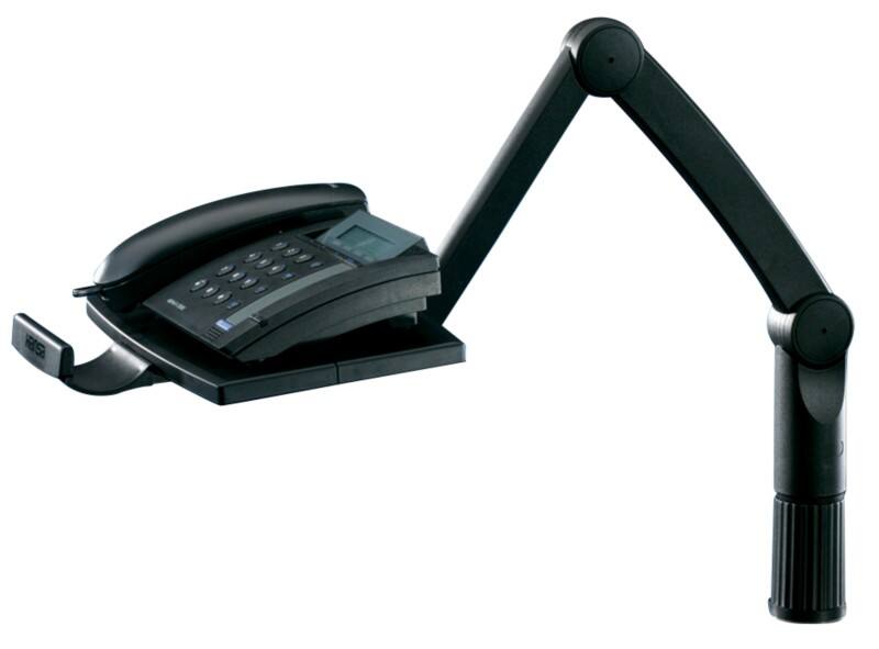 Bras de téléphone pivotant Hansa 5020004 Noir 26 x 18,5 x 49 cm