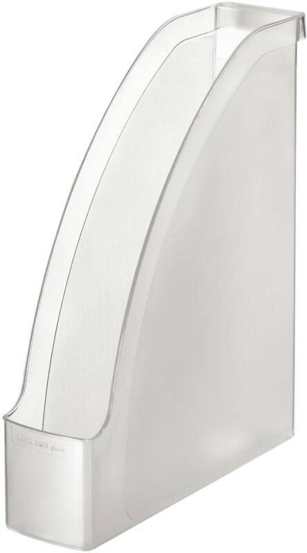 Leitz Plus Tijdschriftencassette 2476 A4 Transparant Ijzig 7,8 x 27,8 x 30,8 cm