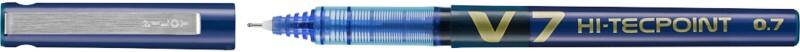 Stylo roller Pilot Hi-Tecpoint Non rétractable Bleu 0,4 mm Moyen Aiguille