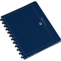 Classeur à anneaux OXFORD Vario-Zipp A4 Bleu foncé PP (Polypropylène) 26,5 x 2,1 x 31 cm