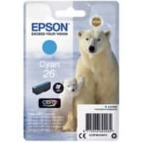 Epson 26 Origineel Etiketteertape C13T26124012 Cyaan