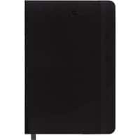 Foray Classic A4 notitieboek softcover zwart geruit 80 vellen