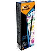 Feutre BIC Intensity Fine 0,4 mm Bleu 12 unités