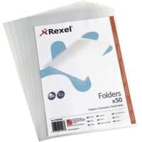 Pochette coin Rexel 21780090 A4 Transparent PVC (Polychlorure de vinyle) 140 microns 50 unités
