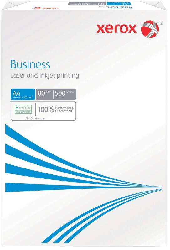 Xerox Business A4 Kopieerpapier Wit 80 g/m² Mat 500 Vellen