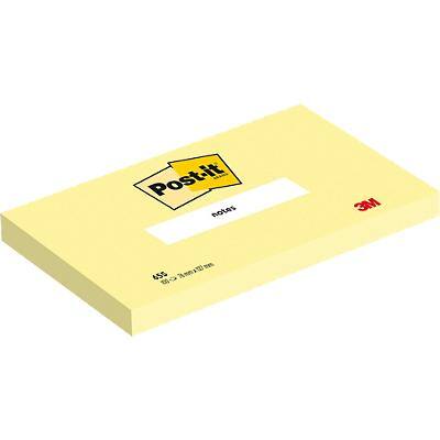 Post-it Notes 127 x 76 mm Canary Yellow Geel 12 Blokken van 100 Vellen